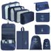 Travel Organizer Set, 7-Piece Travel Kit, Luggage Clothing Sorting & Storage Bags, Storage Cases_maomaolike.com