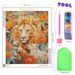 PhotoCustom 5d Diamond Embroidery Natural Animals Diamond Art Painting Flowers Mosaic Handmade Gift_maomaolike.com