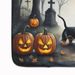 Dachshund Spooky Halloween Memory Foam Kitchen Mat Machine Washable Anti-Fatigue Mat Cushion Comfort Bath Mat Or Kitchen Rug_maomaolike.com