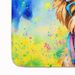 Yorkshire Terrier Hippie Dawg Memory Foam Kitchen Mat Machine Washable Anti-Fatigue Mat Cushion Comfort Bath Mat Or Kitchen Rug_maomaolike.com