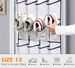 24 Grid Door Hanging Bag Storage Bag Storage Bag Shoes Storage Bag Multi-Layer Grid Storage Hanging Bag_maomaolike.com