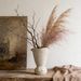 Elegant Fluted Ceramic Vase Vintage Style Decor · Timeless & Sophisticated_maomaolike.com