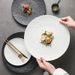 Ceramic High-end Western Round Home Steak Pasta Hotel Personalized Dish Plate_maomaolike.com