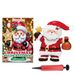 Dowmoo Christmas Balloons Balloon Standing Santa Claus Reindeer Christmas Tree Event Atmosphere Arrangement_maomaolike.com