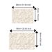 Bathroom Mat Toilet Mat Shower Mat Entrance Rug Absorbent Non-Slip Mat Soft Quick-Dry Machine Washable_maomaolike.com