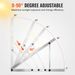 VEVOR 41-Inch Solar Panel Mount Brackets 0 - 90° Adjustable Tilt Mount Brackets_maomaolike.com