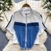 Women's Clothing denim patchwork distressed suit_maomaolike.com