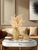 A European-style Light Luxury Gold Wavy Pattern Vase Is Suitable For The Living Room, Dining Room, Hallway, Flower Arrangement, Vase Ornaments_maomaolike.com