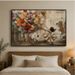 Wall Art Heart Balloons Painting Romantic Love Artwork For Living Room Bedroom Wedding Anniversary Gift 40x60cm Framed_maomaolike.com