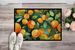 Florida Orange Blossom In Watercolor Doormat Front Door Mat Indoor Outdoor Rugs For Entryway, Non Slip Washable Low Pile, 24H X 36W_maomaolike.com