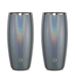 Stainless Steel Beer Glass Set, Set Of 2 - Shimmer Gray_maomaolike.com