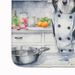 Borzoi The Chef Memory Foam Kitchen Mat Machine Washable Anti-Fatigue Mat Cushion Comfort Bath Mat Or Kitchen Rug_maomaolike.com