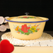 Old-fashioned Soup Enamel Dumpling Filling Pot Seasoning Bowl Medicine Boiling Deepened Simple Lard Jar With Lid_maomaolike.com