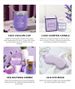 Lavender Gift Set - Relaxing Aromatherapy Bath Salts, Scented Candle, Soap & Hairband For Women, Spa Self-Care Kit_maomaolike.com