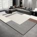 Living Room Rug Large Size Gorgeous Gold Frame Design Bedroom Rug Plush Thickened Machine Washable Thickened Underlay Interior Decorative Rug_maomaolike.com