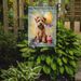 Wheaten Terrier Happy Birthday Garden Flag Mailbox Flag Decorative Yard Flag Banner Outside Patio Artwork Yard Flower Beds, Garden Size, Multicolor_maomaolike.com