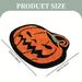 Festive Cute Pumpkin Decoration Halloween Bathroom Rug, Halloween Pumpkin Bathroom Bath Mat, Farmhouse Halloween Bathroom Rug, Home Decoration, Festive Cute Pumpkin Decoration Non-slip_maomaolike.com