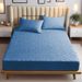Ultrasonic Embossing Fitted Sheet Mattress Protector_maomaolike.com