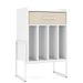 Record Player Stand With Drawer And Record Holder With Anti-toppling Kits Anti-slip Foot For Music Room, Living Room And Study_maomaolike.com
