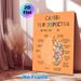 Positive Mindset Shift Painting Poster, Vibrant Floral & Minimalist Dual Brain Contrast Poster, Supports Optimistic Perspective Adjustment, Suitable_maomaolike.com