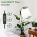 160 Large Disc Indoor Succulent Flowers Can Adjust The Height 10w Timed Plant Growth Fill Light Cross Border New Product_maomaolike.com