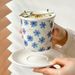 2PCS Vintage Exquisite Coffee Cup Home Breakfast Milk Oat Cup_maomaolike.com