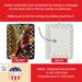 Irish Setter And Santa Claus Porcelain Ornament Christmas Tree Hanging Decorations For Home Christmas Holiday, Rectangle, Gift, Multicolor_maomaolike.com