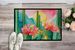 Arizona Saguaro Cactus Blossom In Watercolor Doormat Front Door Mat Indoor Outdoor Rugs For Entryway, Non Slip Washable Low Pile, 24H X 36W_maomaolike.com