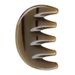 9cm Wide Natural Buffalo Horn Wide-Tooth Massage Comb, Anti-Static Detangler For Scalp & Hair Care
_maomaolike.com