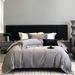 1 High-End 120-Count Long-Staple Pima Satin Four-Piece Set Pure Solid Color Full Cotton Duvet Cover Bed Sheet Bedding_maomaolike.com
