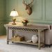 Farmhouse Console Table, 70.8" Narrow Wood Sofa Table With Storage_maomaolike.com