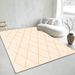 Living Room Rug Large Size Gorgeous Gold Frame Design Bedroom Rug Plush Thickened Machine Washable Thickened Underlay Interior Decorative Rug_maomaolike.com