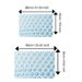 Bathroom Mat Toilet Mat Shower Mat Entrance Rug Absorbent Non-Slip Mat Soft Quick-Dry Machine Washable_maomaolike.com