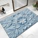 Bathroom Mat Toilet Mat Shower Mat Entrance Rug Absorbent Non-Slip Mat Soft Quick-Dry Machine Washable_maomaolike.com