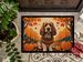 Cocker Spaniel Fall Doormat Front Door Mat Indoor Outdoor Rugs For Entryway, Non Slip Washable Low Pile, 24H X 36W_maomaolike.com