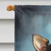Black And Tan Chihuahua Happy Birthday House Flag Large Porch Sleeve Pole Decorative Outside Yard Banner Artwork Wall Hanging, Polyester, House Size, Multicolor_maomaolike.com