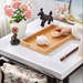 Hotel Breakfast Display Home Living Room Fruit Plate Tea Set Water Cup Bamboo Storage Tray_maomaolike.com