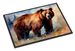 Grizzly Bear Doormat Front Door Mat Indoor Outdoor Rugs For Entryway, Non Slip Washable Low Pile, 24H X 36W_maomaolike.com