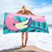 Microfiber Sand Free Beach Towel Thin Quick Dry Super Absorbent Lightweight Towels For Travel Sports Pool Swimming Bath Camping Yoga_maomaolike.com