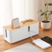 Socket Storage Box Socket Board Power Cord Data Cable Charger Wire Storage Artifact Desktop Hub_maomaolike.com