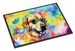 Yellow Labrador Hippie Dawg Doormat Front Door Mat Indoor Outdoor Rugs For Entryway, Non Slip Washable Low Pile, 24H X 36W_maomaolike.com