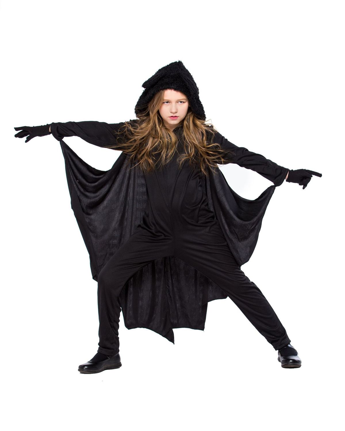 Halloween Unisex children's performance costumes jumpsuit animal bat costume Halloween costume children's stage costumes_maomaolike.com