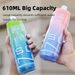 Insulated Keep Cold Water 610ML Big Capacity Cycling Bottle Fashionable Gradient Color Road Bicycle Kettle_maomaolike.com
