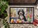 Decorating Easter Bernedoodle Doormat Front Door Mat Indoor Outdoor Rugs For Entryway, Non Slip Washable Low Pile, 24H X 36W_maomaolike.com