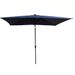 10 X 6.5Ft Rectangular Patio Solar LED Lighted Outdoor Market Umbrellas With Crank And Push Button Tilt For Garden Shade Swimming Pool_maomaolike.com