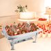SOGA 9L Stainless Steel Chafing Food Warmer Catering Dish Full Size_maomaolike.com