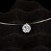 Fashion Shiny Crystal Zircon Pendant Transparent Fishing Line Invisible Ladies Necklace Jewelry Clavicle Chain Chocker_maomaolike.com