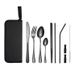 Portable Picnic Knife And Fork Tool With Storage Bag For Outdoor_maomaolike.com