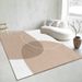 Living Room Rug Large Size Rug Abstract Geometric Pattern Bedroom Rug Plush Pile, Washable Thickened Underlay Bedside Rug Home Decor Rug_maomaolike.com