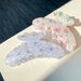 Unisex Pfeiffer large floral clip Women's colorful printed hair clip back of head Pan hair clip Shark clip_maomaolike.com